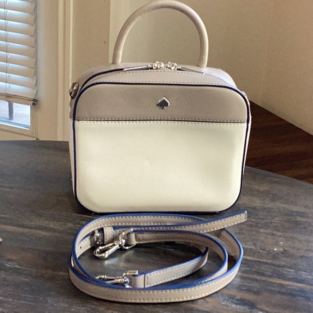 Kate Spade White and Gray Women's Crrossbody Bag - Picture 2 of 9